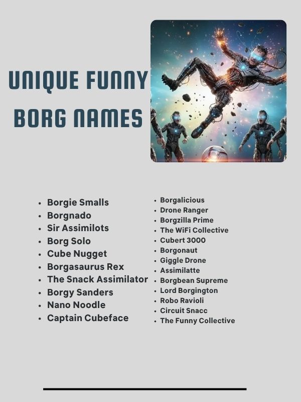 Unique Funny Borg Names